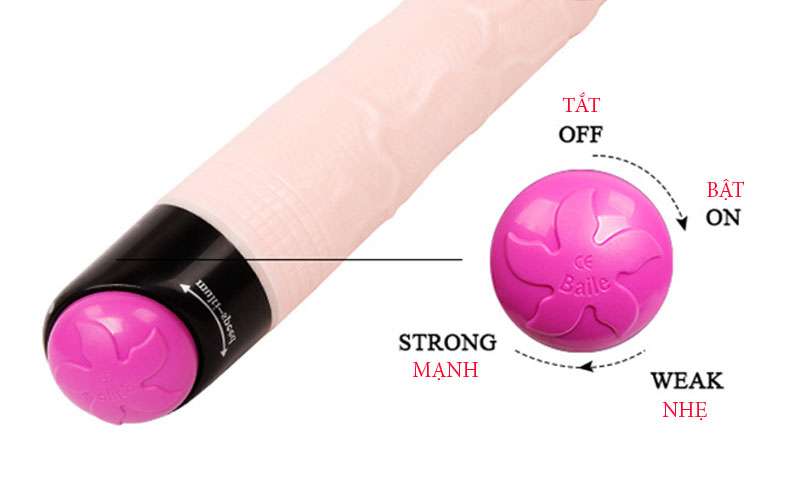 Cách sử dụng dương vật giả 2 pin